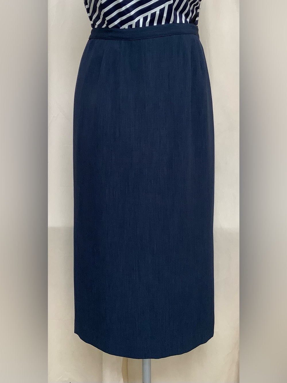 Kasper Dress Petite Dusty Blue Skirt-Lined-6 Petite - Picture 1 of 8